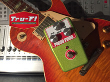 Tru-Fi guitar pedals vintage fuzz's in a custom enclosure.