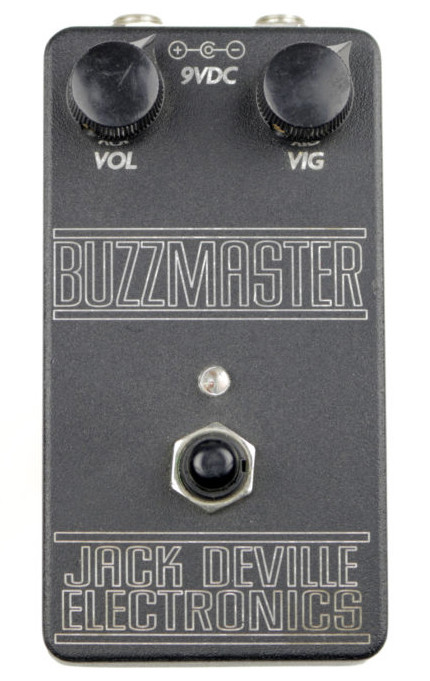 Jack Deville Electronics Buzzmaster Fuzz Guitar Pedal