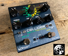 source audio collider reverb+delay guitar pedal in one incredible unit. Musictoyz.com got them first, they will sell out 