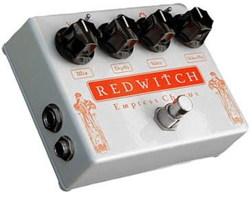 red witch medusa chorus tremolo effects pedal