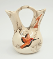 Gina Arrighetti Horse Hair Pottery Wedding Vase