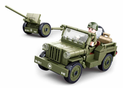 Willys Jeep with 37mm gun