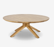 Case Cross Round Coffee Table