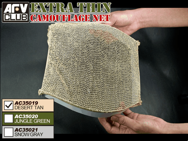 Desert Tan AFV Club 1/35 AC35019 Extra Thin Camouflage Net 