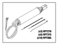 Midmark Ritter Back Foot Cylinder - RPI Part #MIC114 - OEM Part #002-0346-00