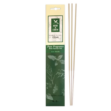 Cedar - Herb & Earth Bamboo Incense