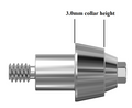 6.0mm Platform Internal Tri-Channel Connection Multi Unit Abutment Non Locking Collar Height 3.0mm (TNB3-6MUANL-3.0))