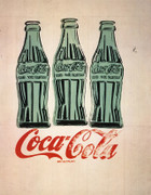 Andy Warhol Coka Cola Three Coke Bottles Print