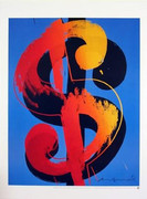Fab Official Andy Warhol Rare Dollar Sign Lithograph Last Ones