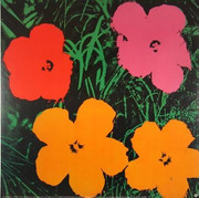 Fabulous Official Authorized Warhol Sophisticated Flowers