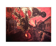 Marc Chagall Flying Bouquet limited Edition