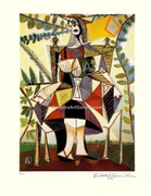 Pablo Picasso Cubist Fashion Model Signed Ltd Ed WCOA