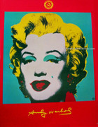 Rare Out Of Print Andy Warhol Marilyn Lithograph Print
