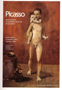 Rare Picasso Original 1979 Exhibition Litho Poster
