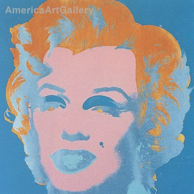 Sunday B Morning Warhol Marilyn 10 Print Collection - America Art