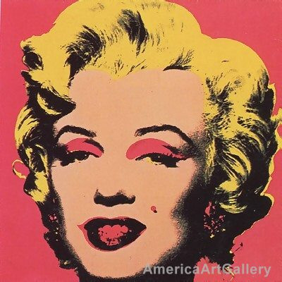 Sunday B Morning Warhol Marilyn 10 Print Collection - America Art