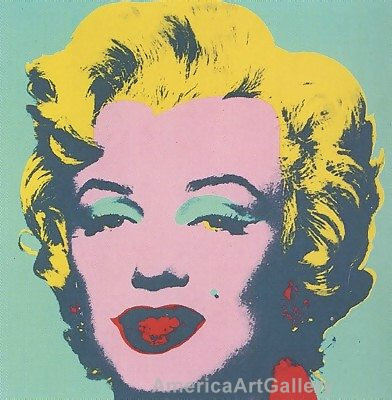 Sunday B Morning Warhol Marilyn 10 Print Collection - America Art