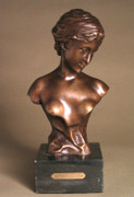 Bust Of A Graceful Woman Sculpture