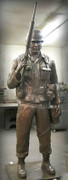 Magnificent Americas Soldier Statue Sculpture '