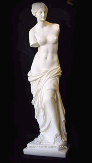Magnificent Perfect Greek Sensual Woman Beauty Statue - America Art Gallery