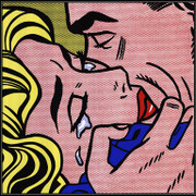  Kiss V (serigraph) - Roy Lichtenstein