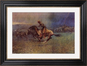 The Stampede - Frederic Remington
