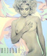 Dynamic Steve Kaufman Madonna Half Naked
