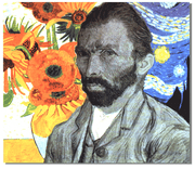 Rare Steve Kaufman Van Gogh