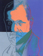 Dynamic Andy Warhol, Edition Prints Ten Portraits Of Jews Of The Twentieth Century - Sigmund Freud [Ii.235], 1980