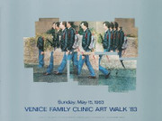 Signed Dynamic David Hockney Gregory walking, 1983