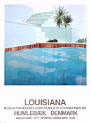 Fabulous David Hockney Pool and Steps