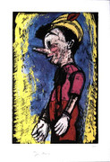Dynamic Dine Pinocchio SIGNED