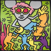 Keith Haring Andy Mouse, 1986