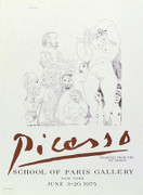 Pablo Picasso 347 Series Etchings Art 1972 Exhibition Print