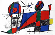 Joan Miro Original Lithograph VI Art Print