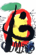 Joan Miro Peintures Art Print