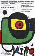 Joan Miro Pintura Rare Limited Edition Exhibition Print
