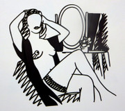 Wesselmann Nude and Mirror SIGNED Screenprint