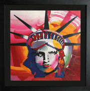 Fabulous Liberty 2000l Lithograph, Peter Max - Signed
