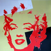 Andy Warhol Gold Marilyn Monroe Sunday B Morning Serigraph Silkscreen #10
