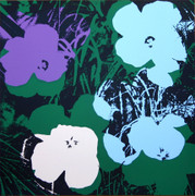 Andy Warhol Fab Flowers Sunday B Morning Serigraph Silkscreen Print #1