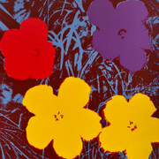 Andy Warhol Fab Flowers Sunday B Morning Serigraph Silkscreen Print #2