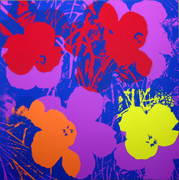 Andy Warhol Fab Flowers Sunday B Morning Serigraph Silkscreen Print #3