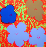 Andy Warhol Fab Flowers Sunday B Morning Serigraph Silkscreen Print #6