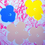 Andy Warhol Fab Flowers Sunday B Morning Serigraph Silkscreen Print #7