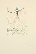 Hand Signed Henry VI (a) By Salvador Dali Retail $5K