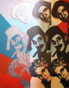 Hand Signed The Marx Brothers FS II.232 By Andy Warhol Retail $72K