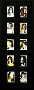 Hand Signed Mick Jagger (Portfolio Of 10) Invitation By Andy Warhol Framed  Retail $55K