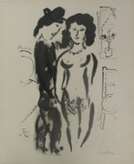 Les Amoureux By Marc Chagall Retail $3.5K