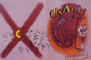 Book Cover From Lithograph II By Marc Chagall Retail $3K